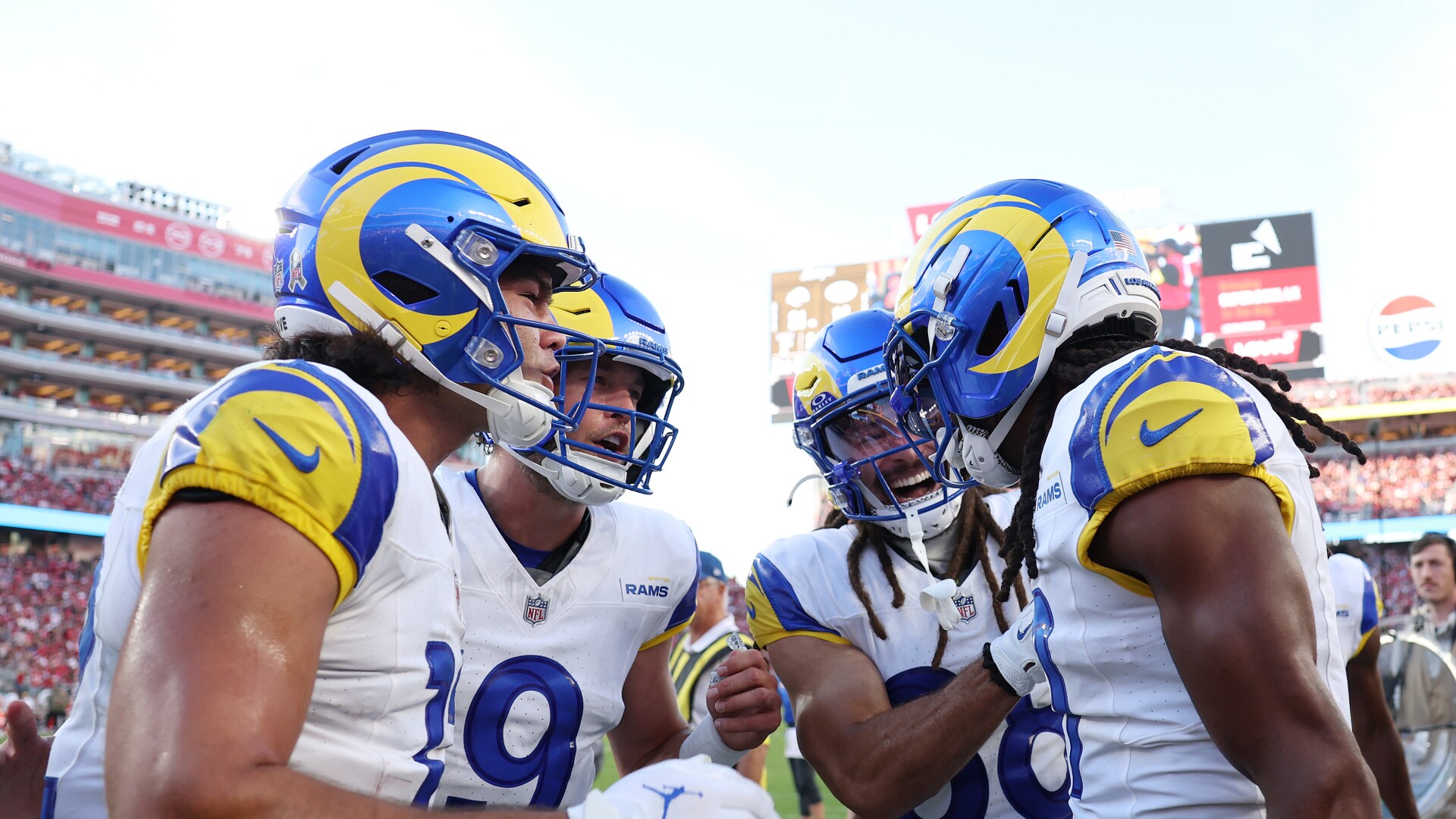 Rams roll over 49ers 42 26 for fourth consecutive win