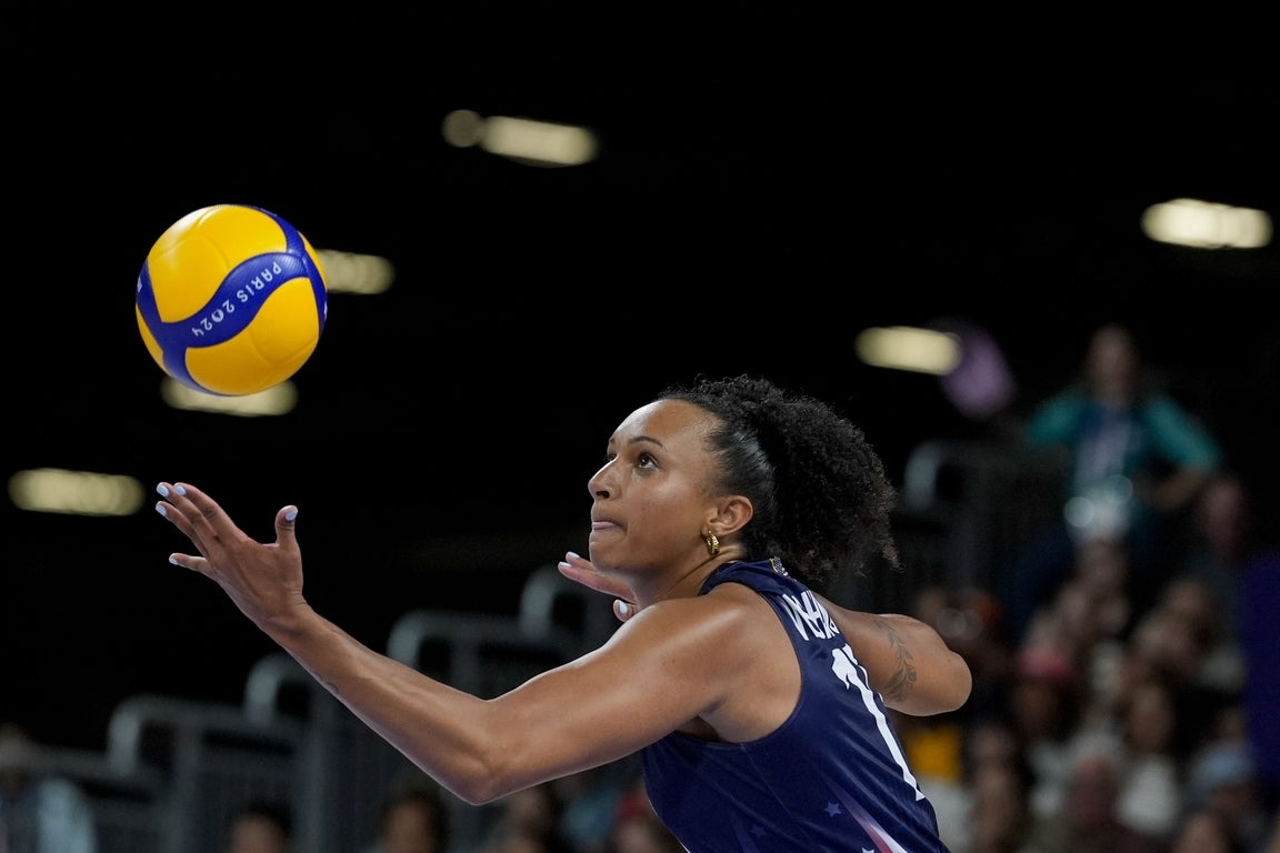 Fantastic photos feature U.S. volleyball standout Haleigh Washington