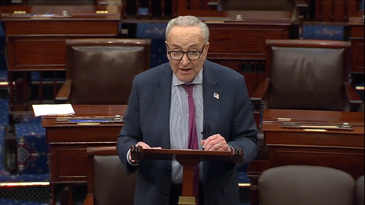 'I Must Vote No' Chuck Schumer Takes A Stand For Healthcare, Rails