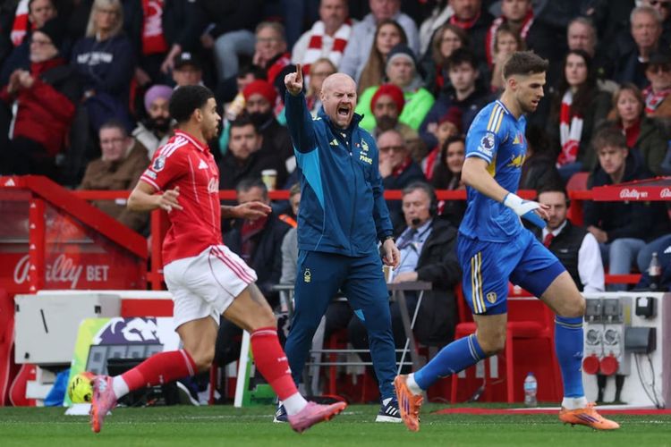 Nottingham Forest Kalahkan Leeds United 3-1, Sean Dyche Meraih Kemenangan Pertama Bersama The Tricky