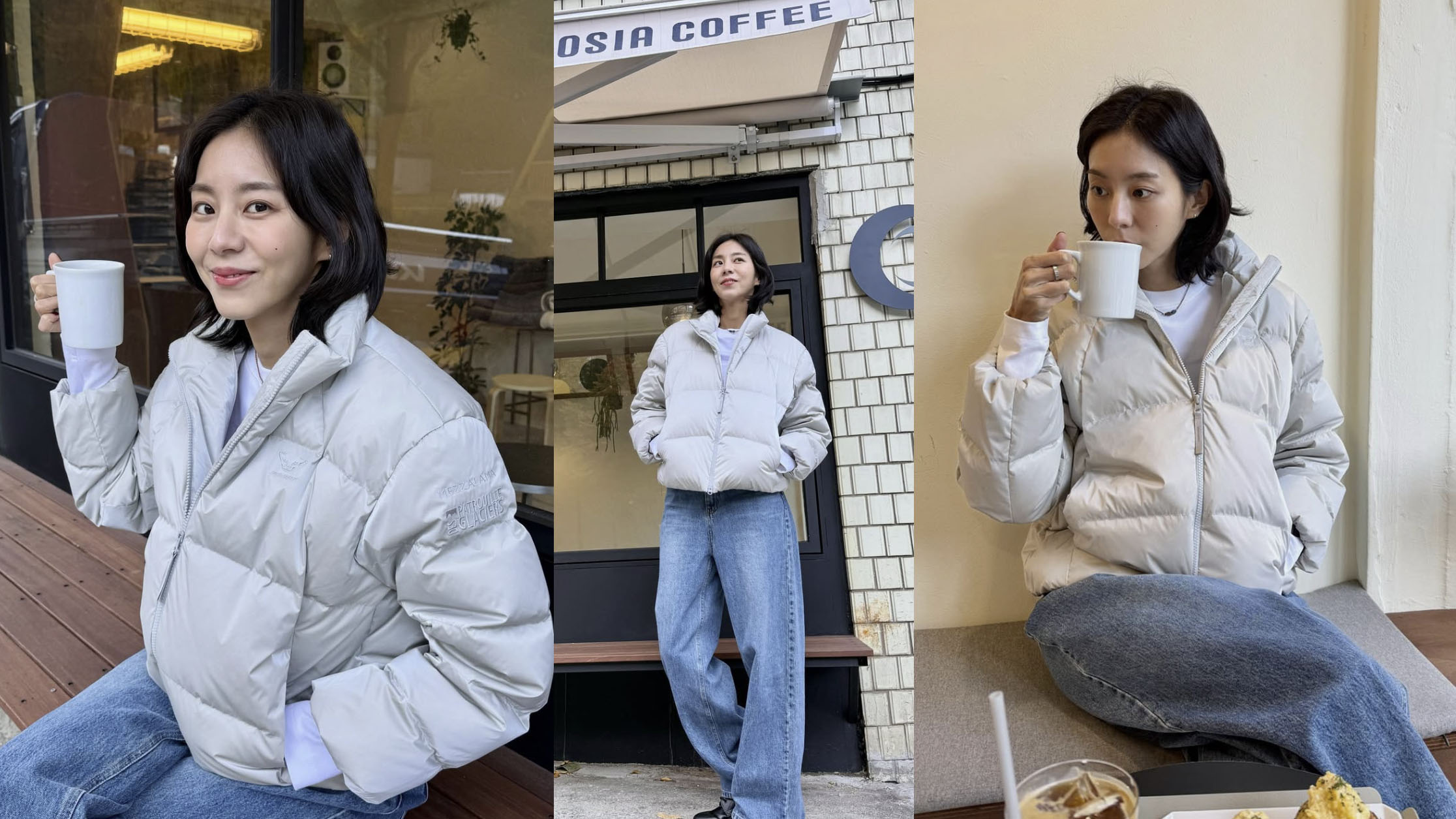 유이(37세), 패딩 하나로 완성한 꾸안꾸 데일리룩【주간 핫포토】