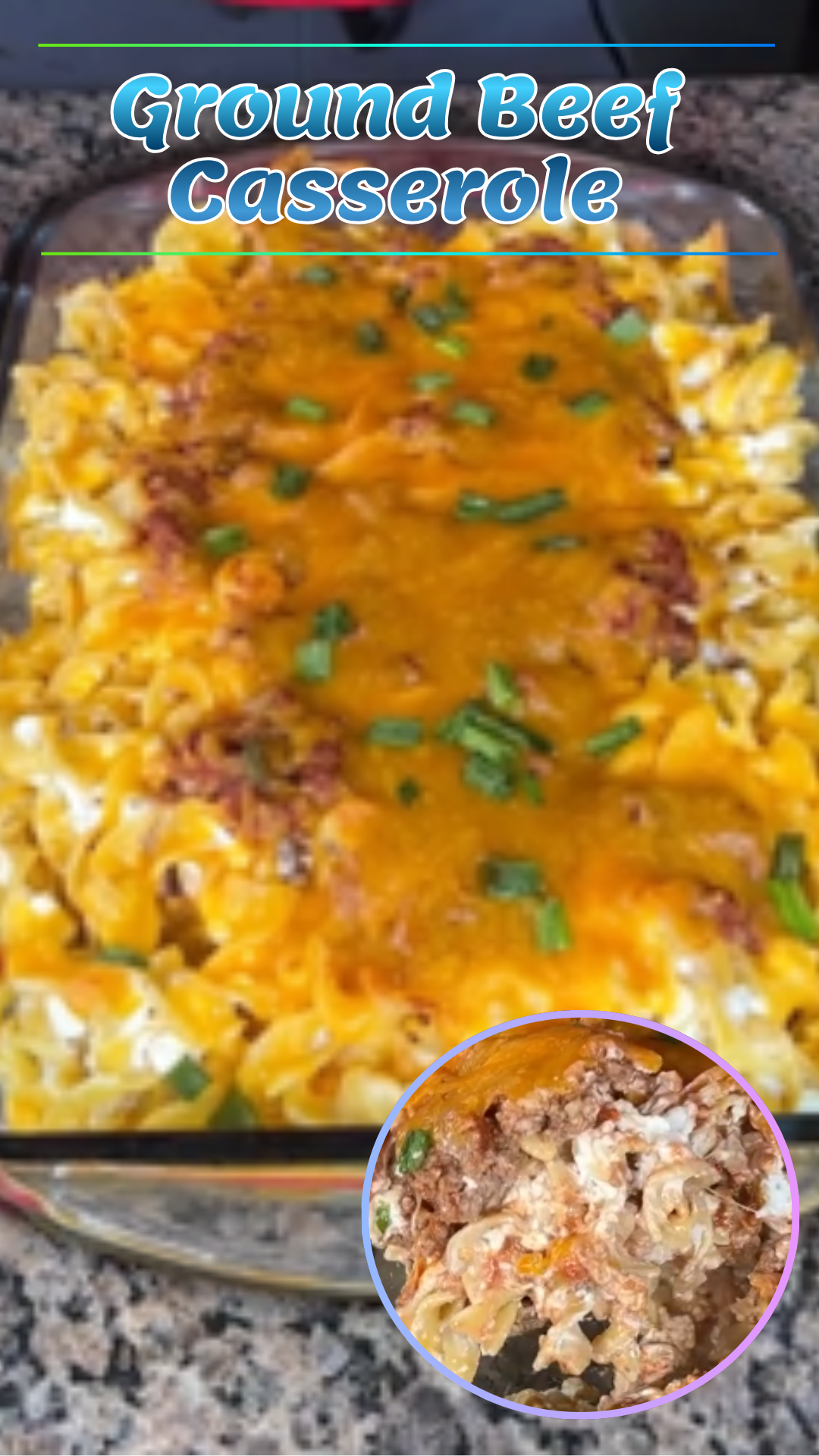 Quick and Easy Ground Beef Casserole Recipe