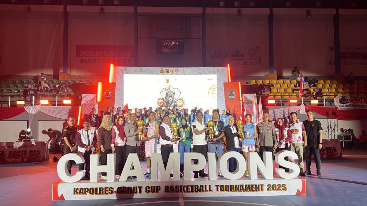 Tim Basket SMPN 2 Garut Juara di Kapolres Garut Cup 2025 Antar Pelajar Kabupaten Garut