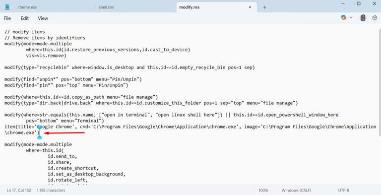 How to Customize the Windows 11 Context Menu With Nilesoft Shell