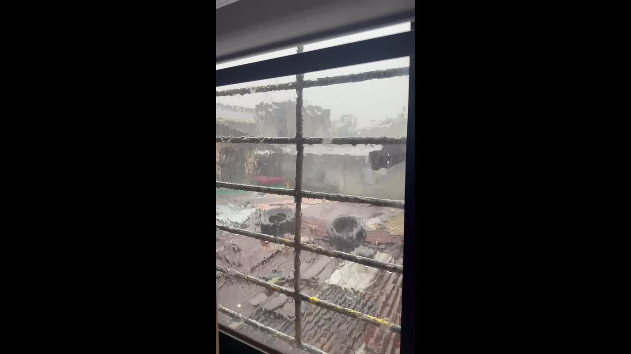 Super Typhoon Fung-wong lashes homes with heavy rain in the Philippines