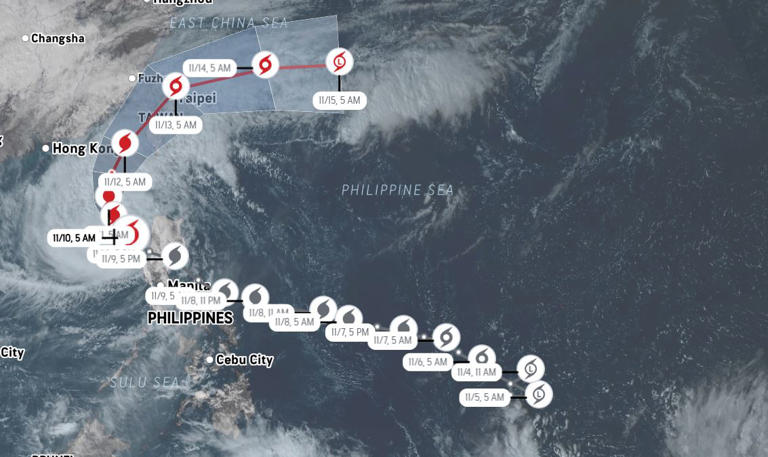 Thousands evacuated as deadly storm Fung-wong approaches Taiwan