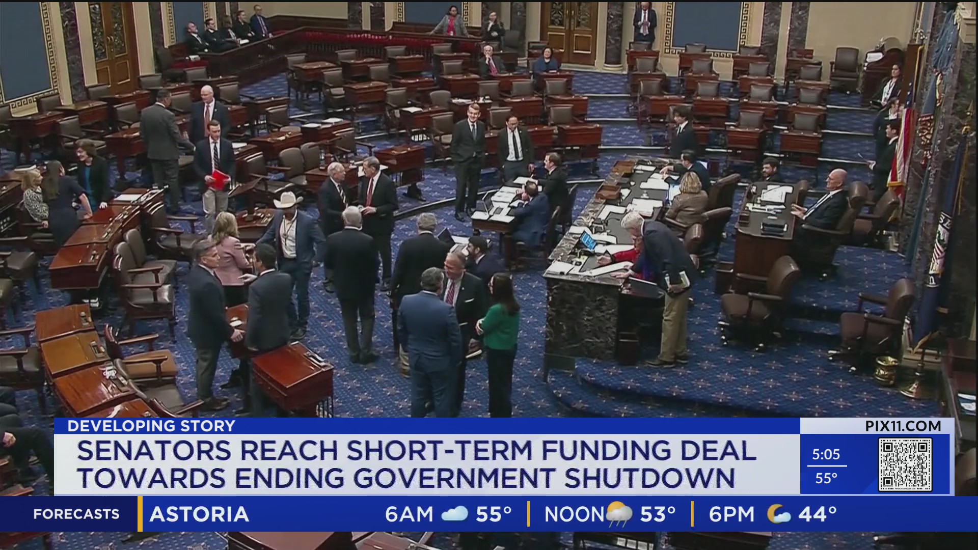 Senate takes first step toward ending the government shutdown
