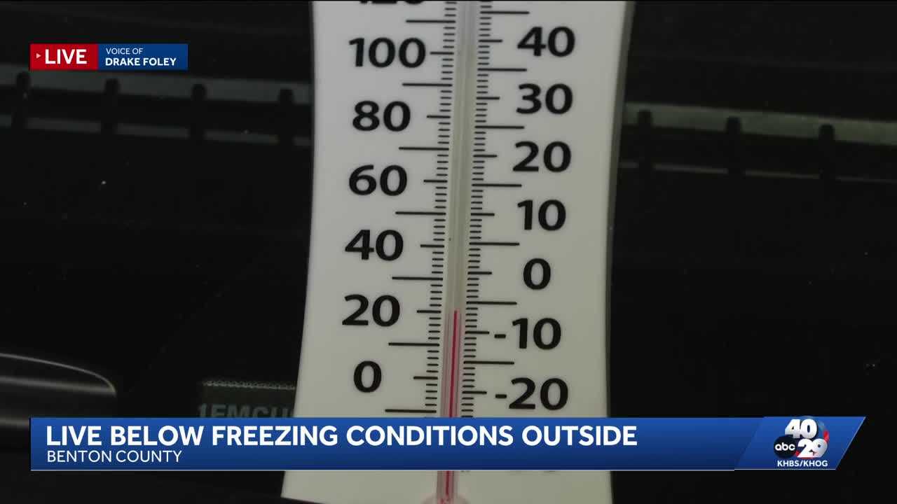 Freeze warning early Monday morning
