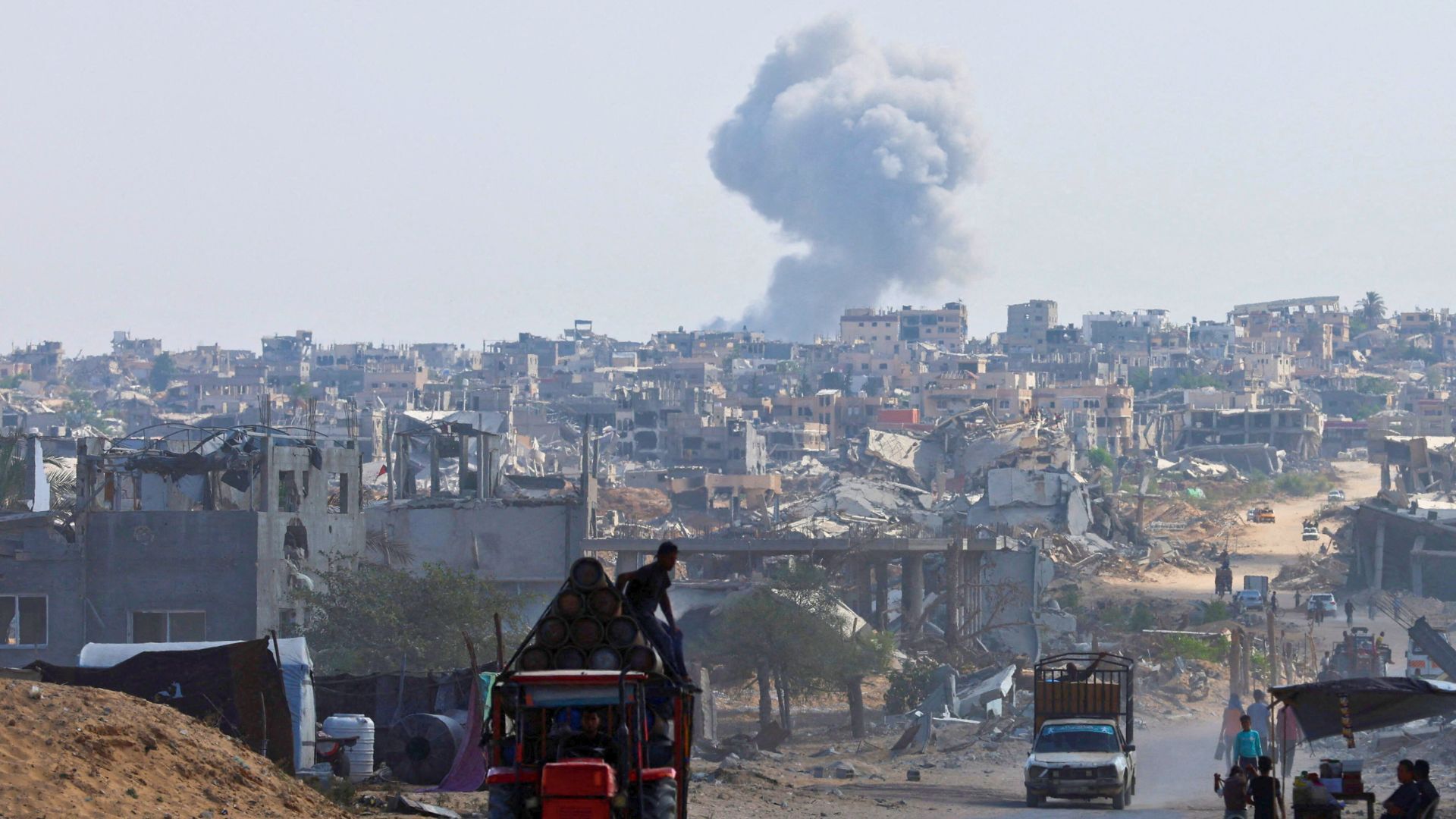 Child among 2 Palestinians killed in Israeli drone strike in southern Gaza