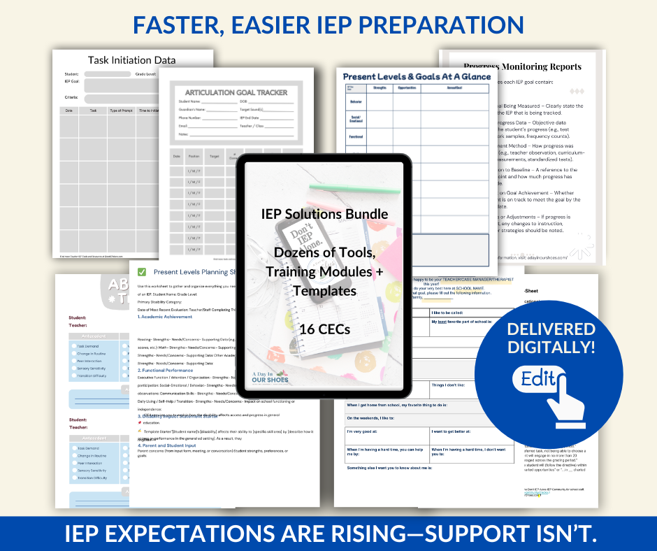 Teachers Asked for Better IEP Tools—Don’t IEP Alone Academy Delivered.