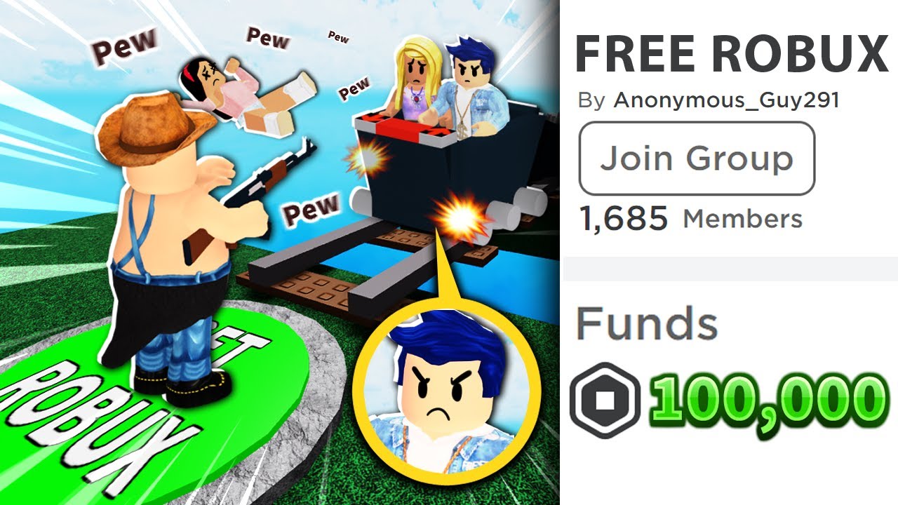 I Ruined a Real Free Robux Game