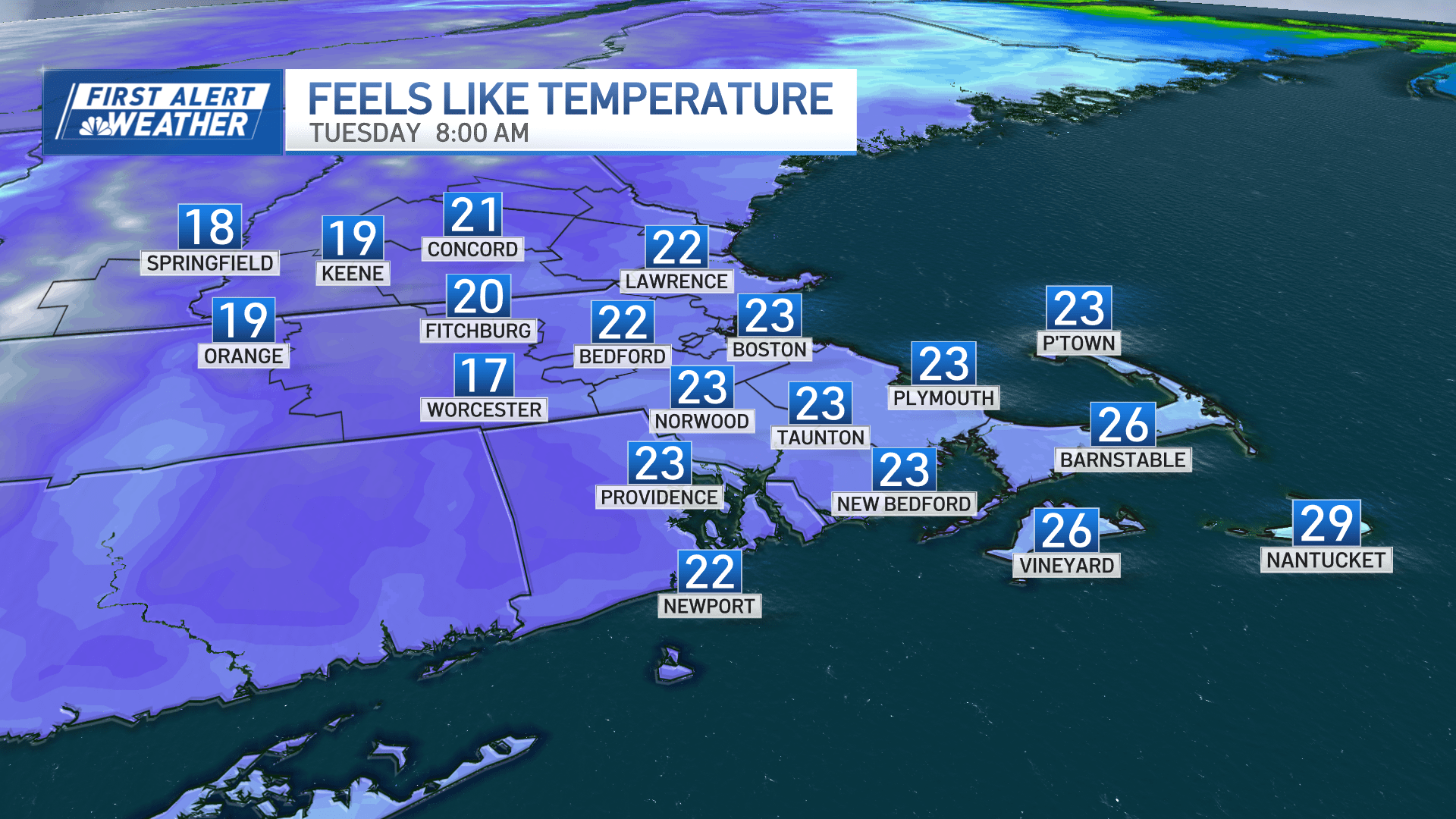 Blast of wintry cold air and chance of stray snow shower this week