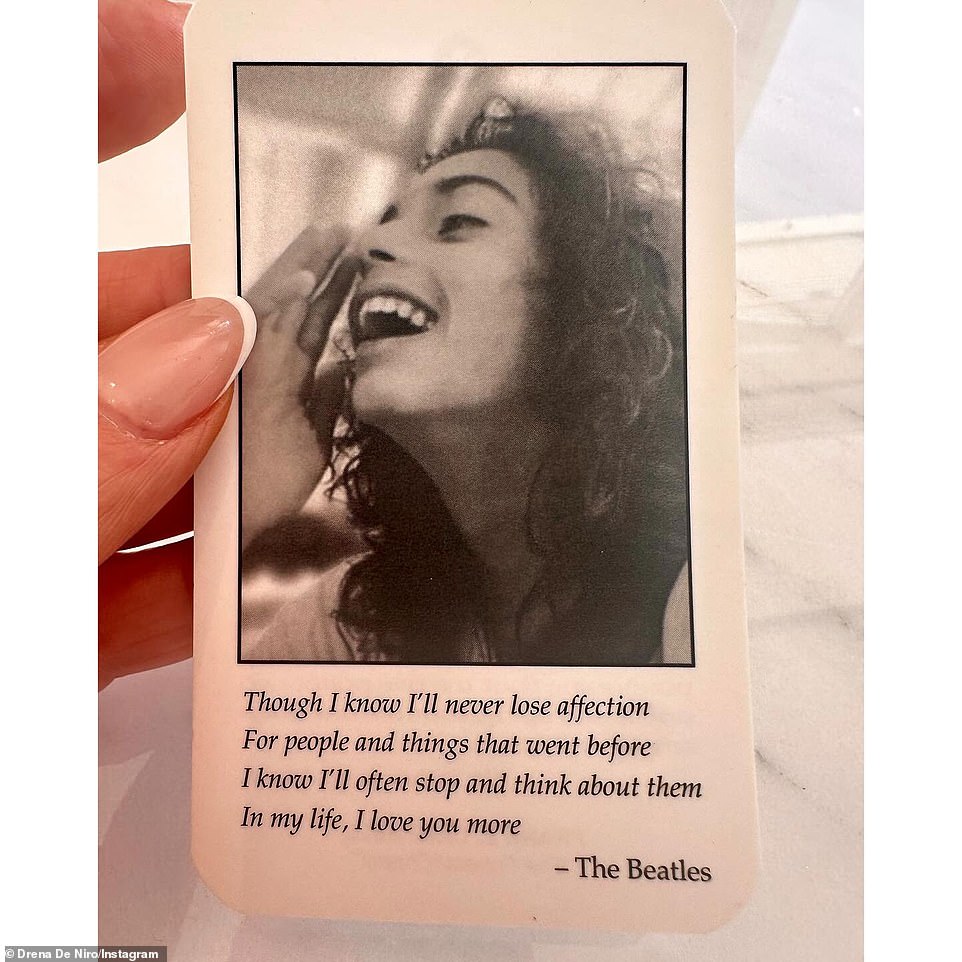 De Niro's daughter meets Pope speaking after arrests in son's death