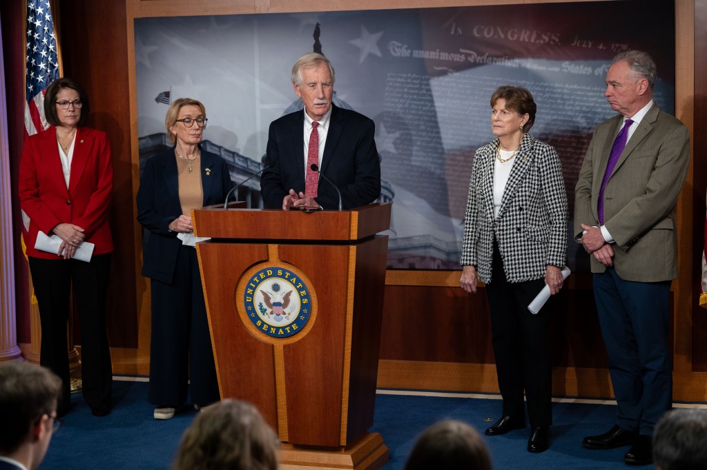 Democrats rage as Senate takes first step to end shutdown after 40 days ...