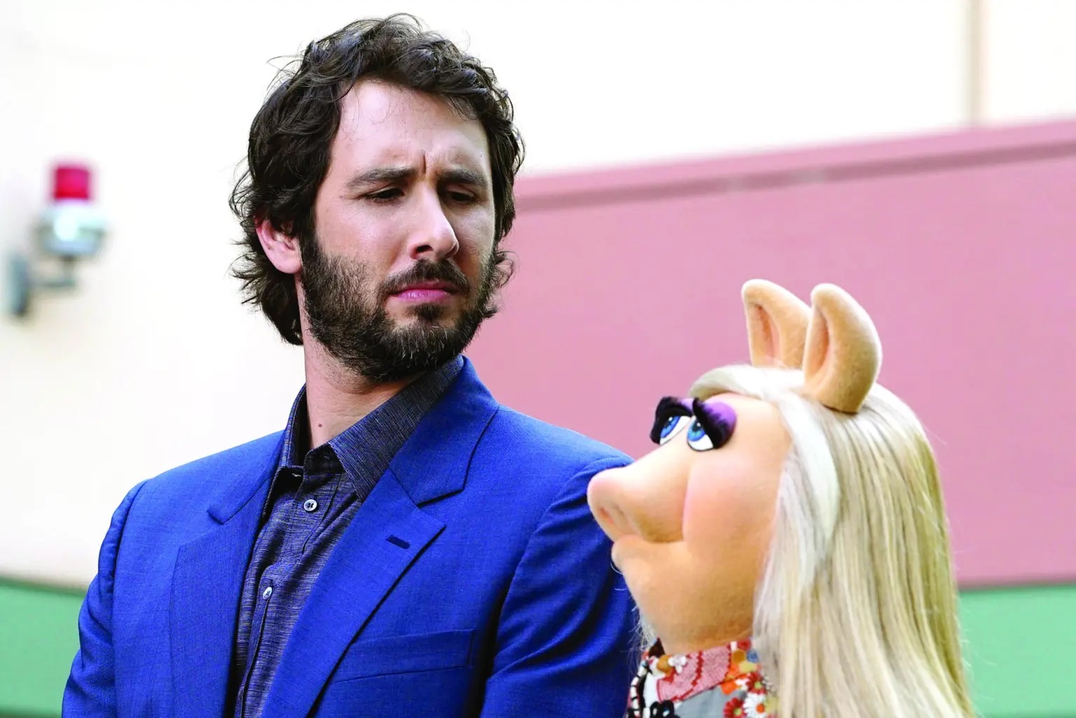 Josh Groban on working with Miss Piggy as she lands new movie