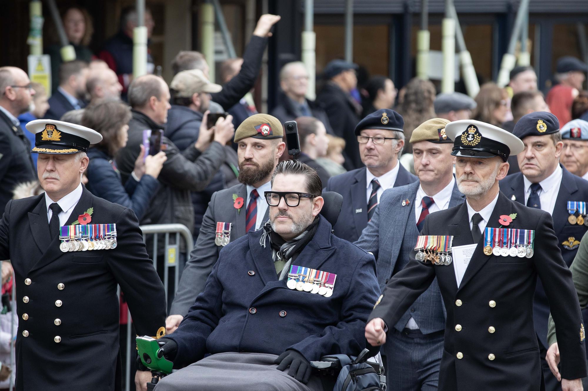 26 pictures of Remembrance Day 2025 parade and service as Northampton ...