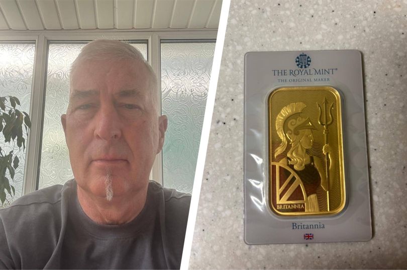 Devon man's fury after Royal Mail 'loses' £10k gold bar in the post
