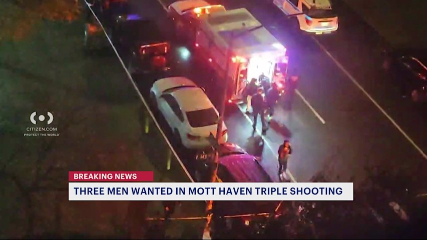 2 arrested, 1 on the run in connection to Mott Haven triple shooting