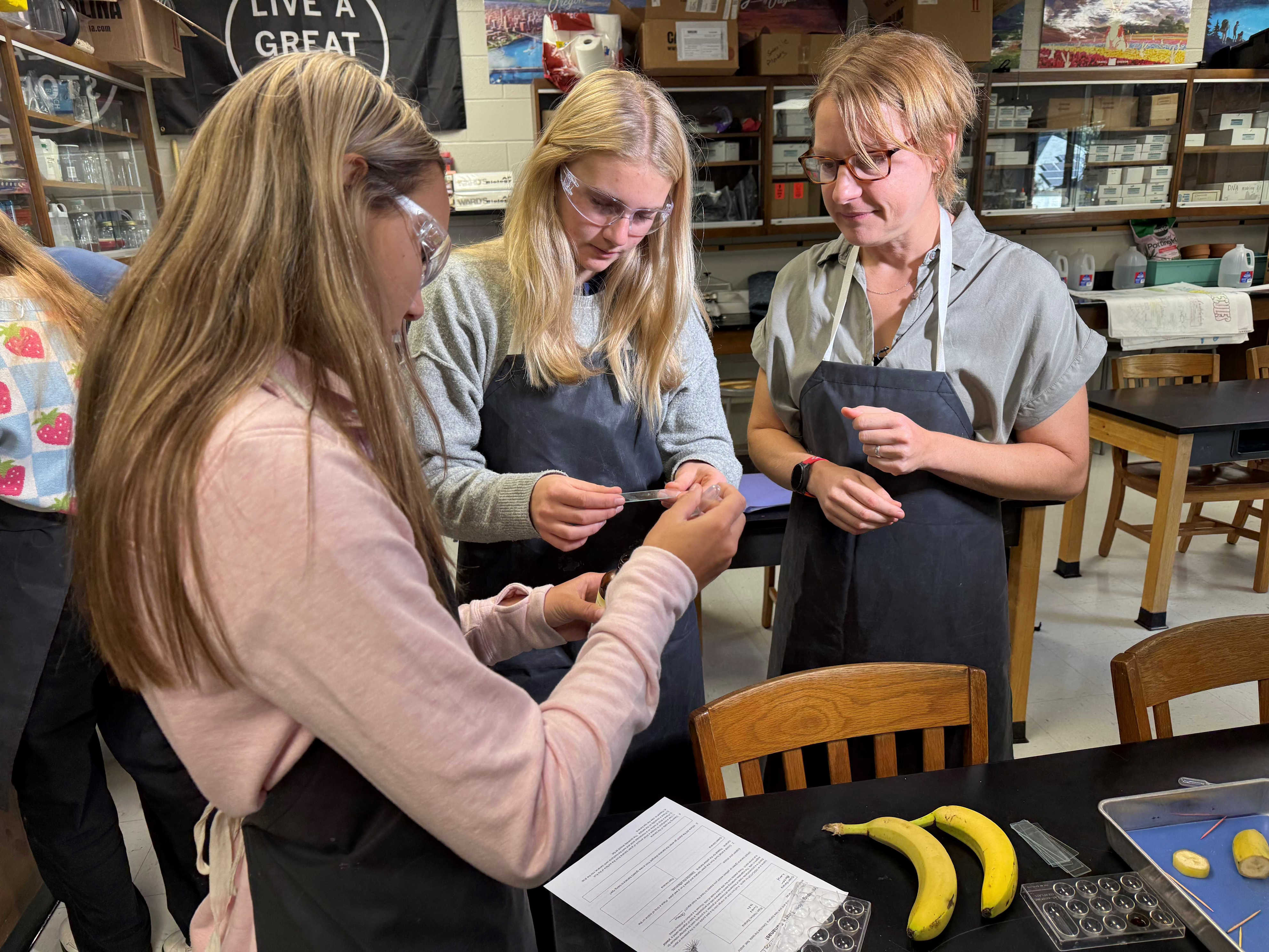 From Bananas to Bugs: Laura Gross' hands-on approach to science at St ...