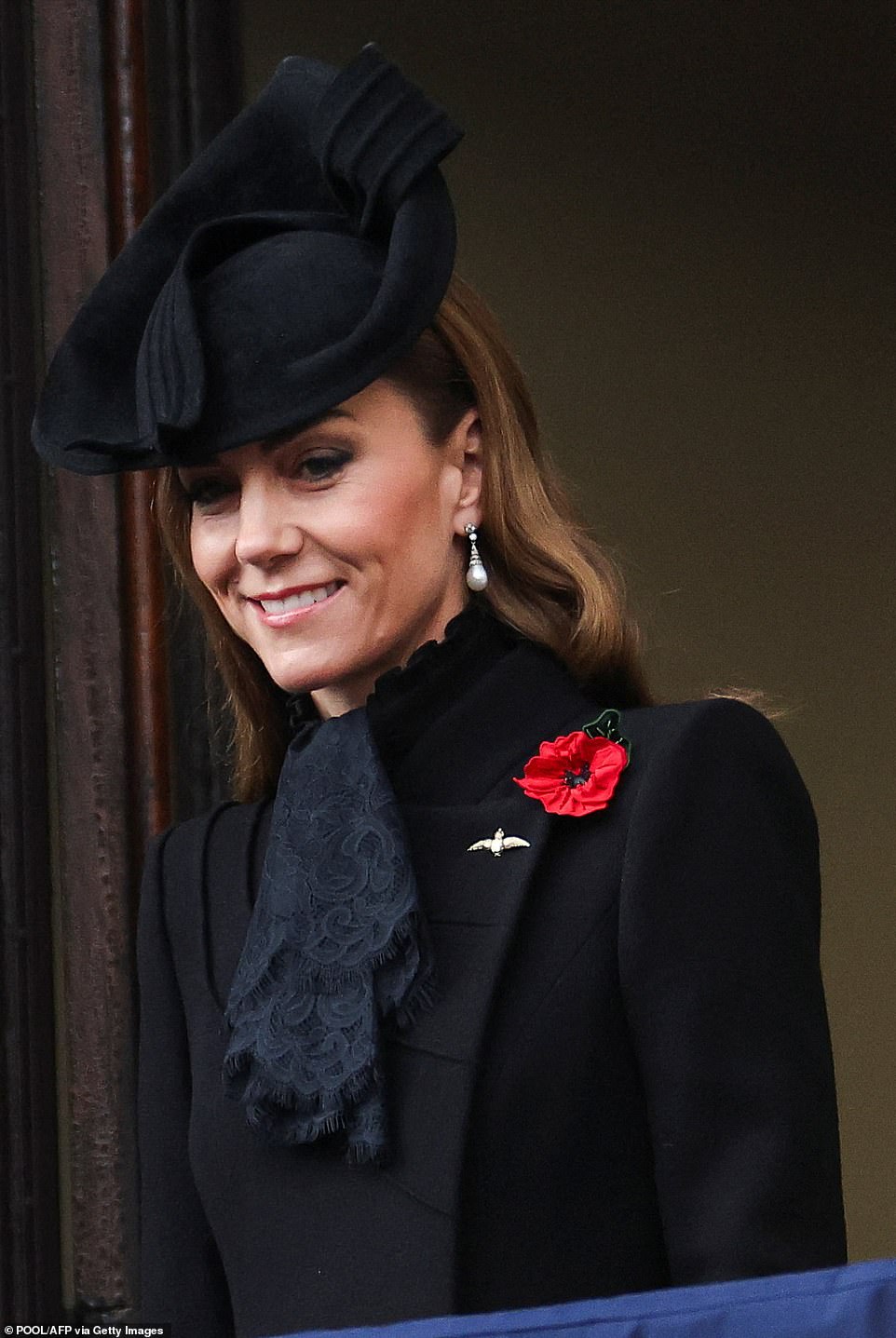 All the hidden details in Kate Middleton's Remembrance Day outfit