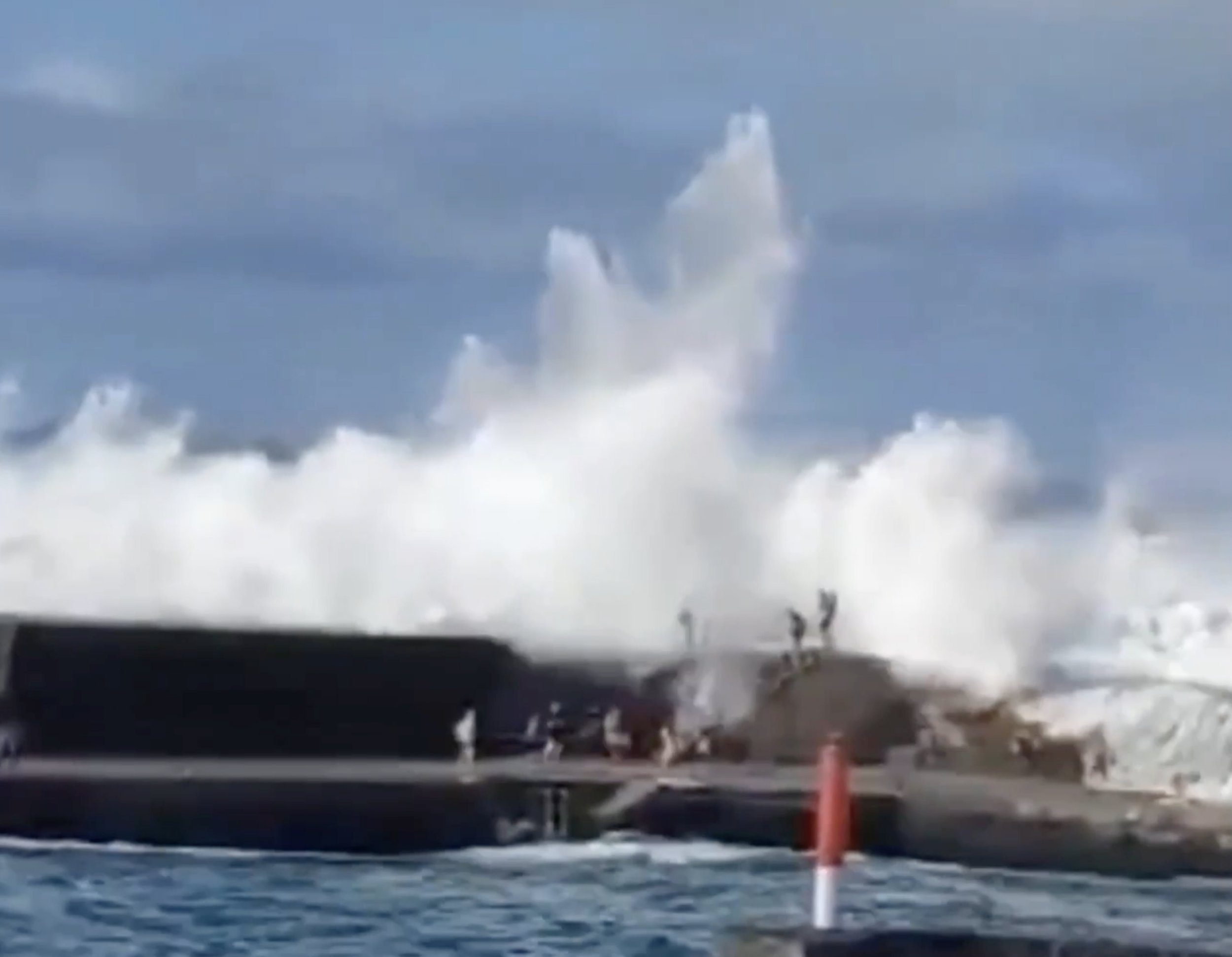 Three Dead in Tenerife as Waves Sweep Tourists Away