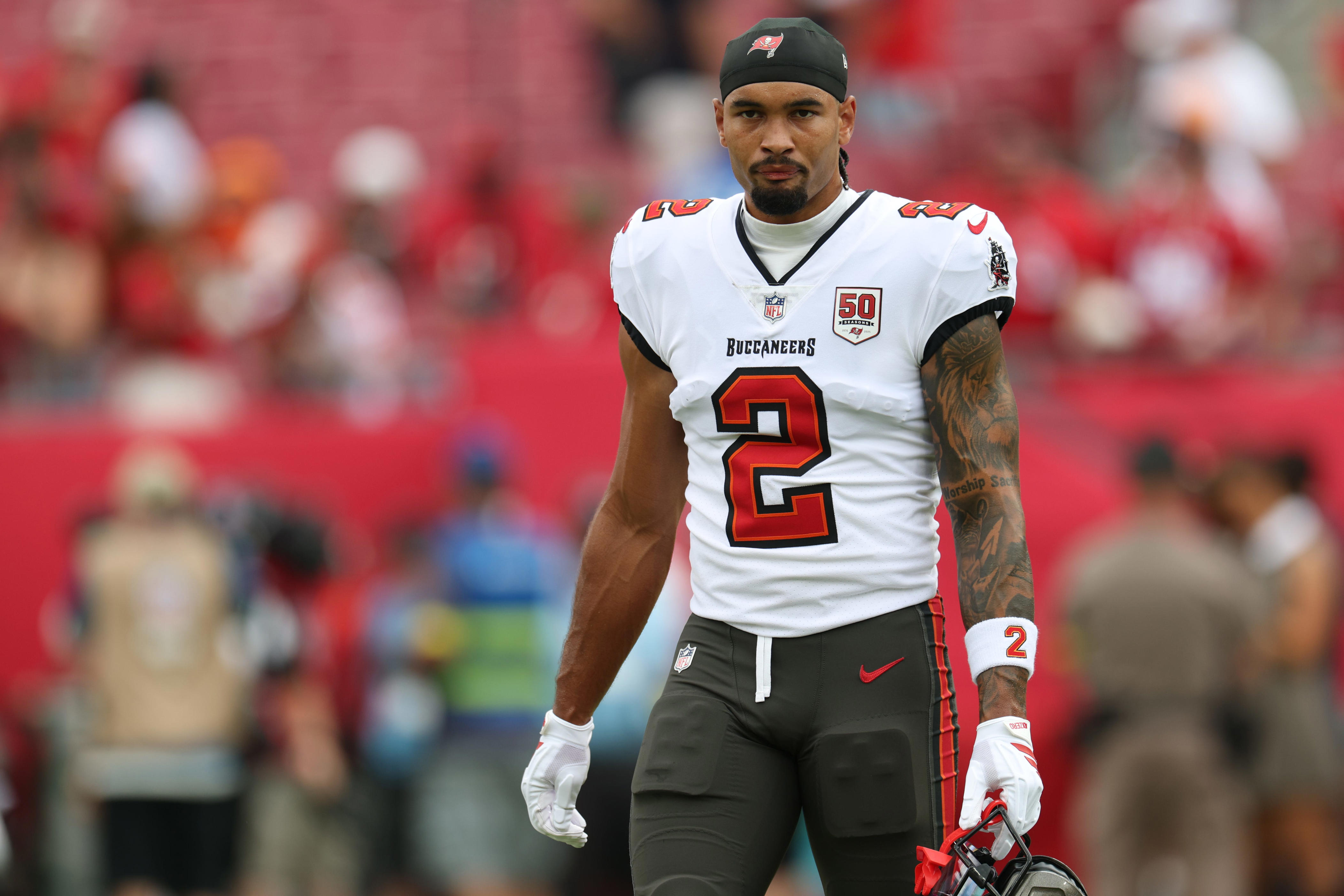 PFF Grades from the Buccaneers' Week 10 performance against the Patriots