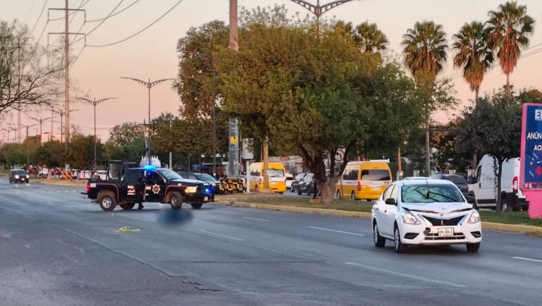 Muere mujer tras ser atropellada en avenida Eloy Cavazos en Juárez, NL