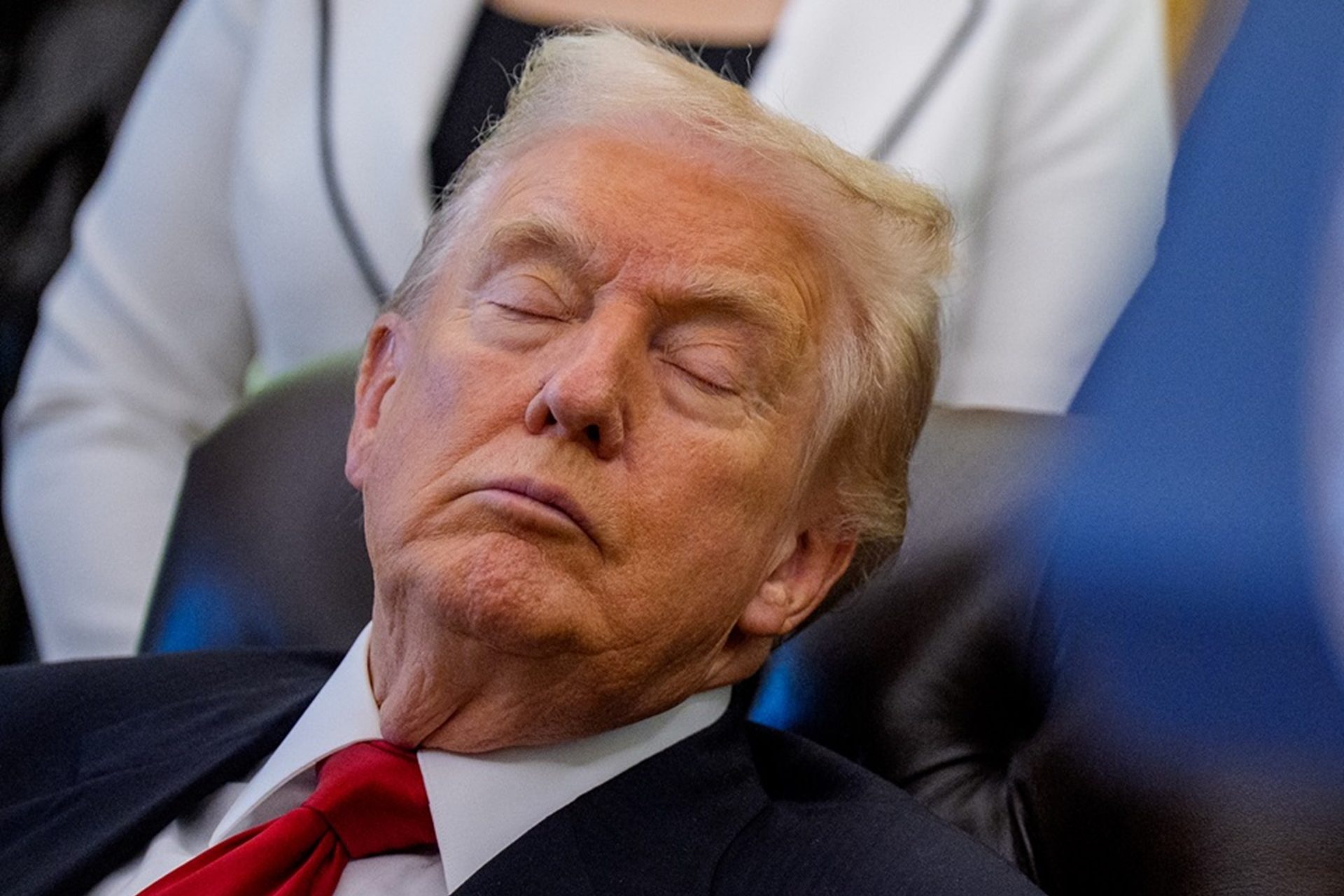 Donald Trump dubbed ‘The Nodfather’ after Oval Office nap goes viral