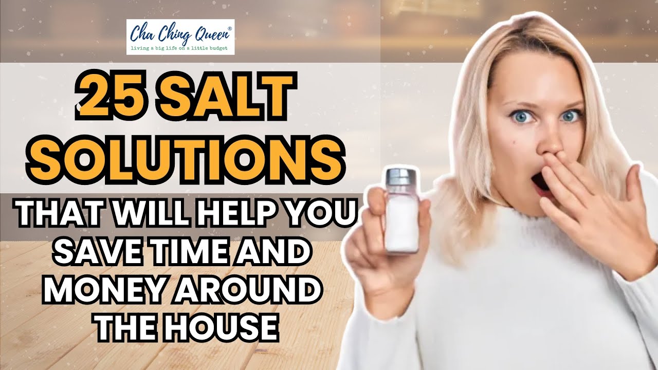 25 Salt Solutions That Will Help You Save You Time and Money