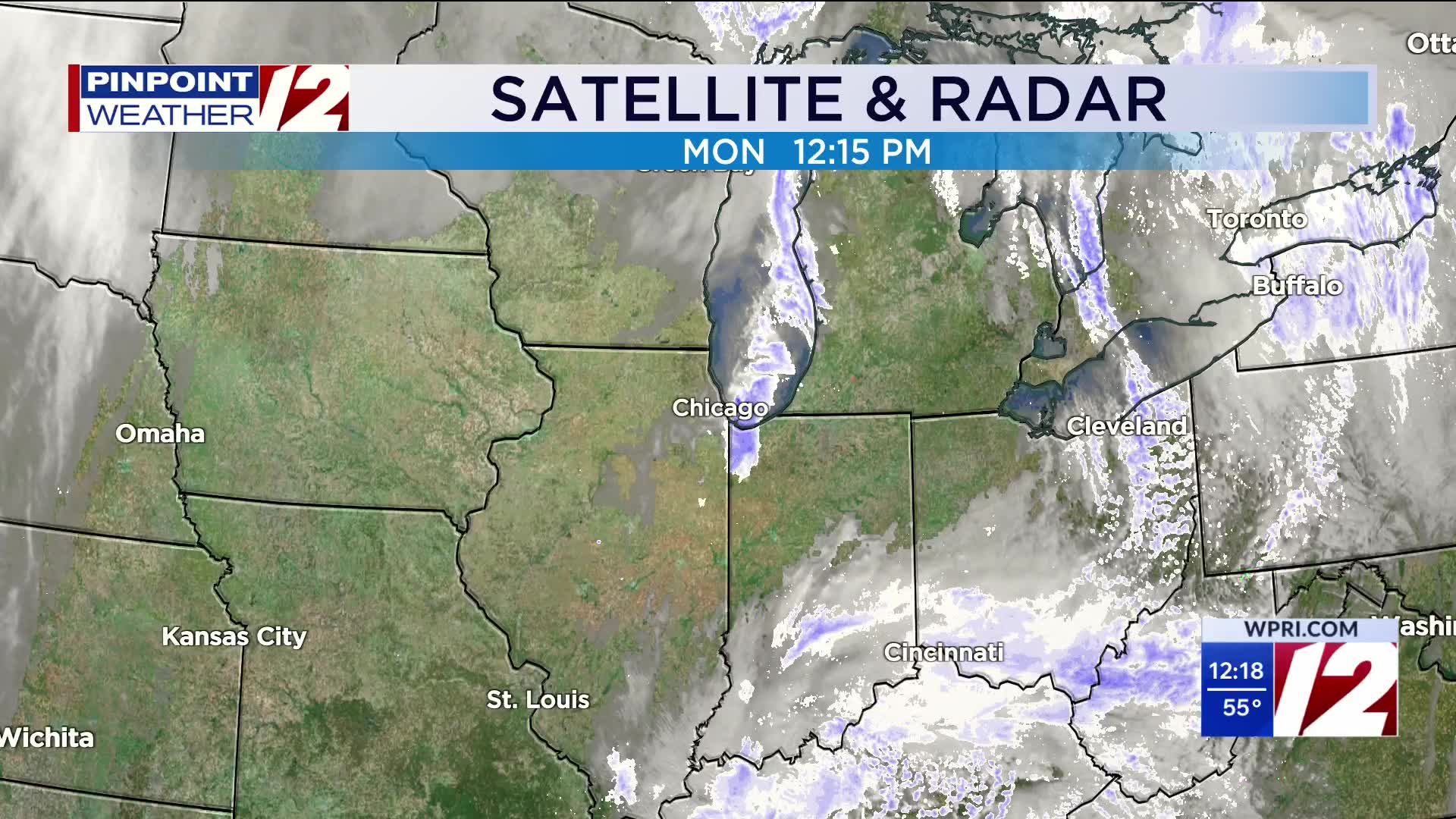 WPRI 12 Weather Forecast for 11/10/25: Showers this afternoon; windy ...