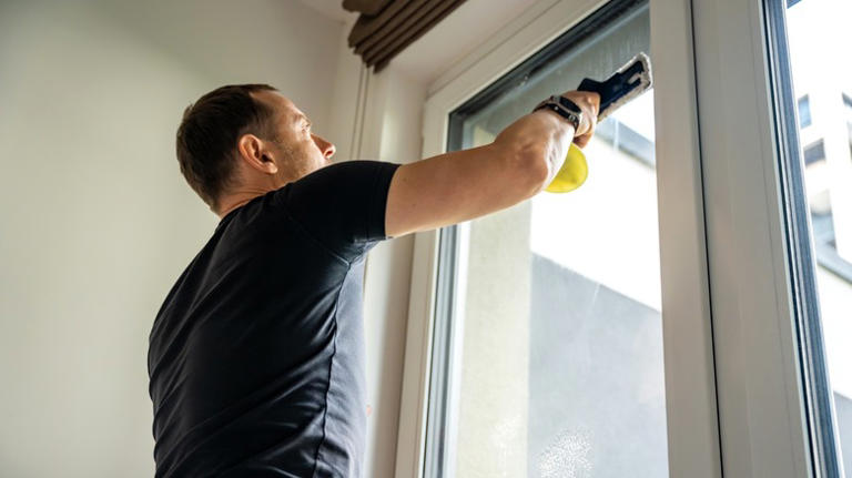The Dollar Tree Hack That Makes Cleaning Hard-To-Reach Windows A Breeze