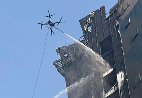 Abu Dhabi unveils jet-powered firefighting drone to tackle industrial ...