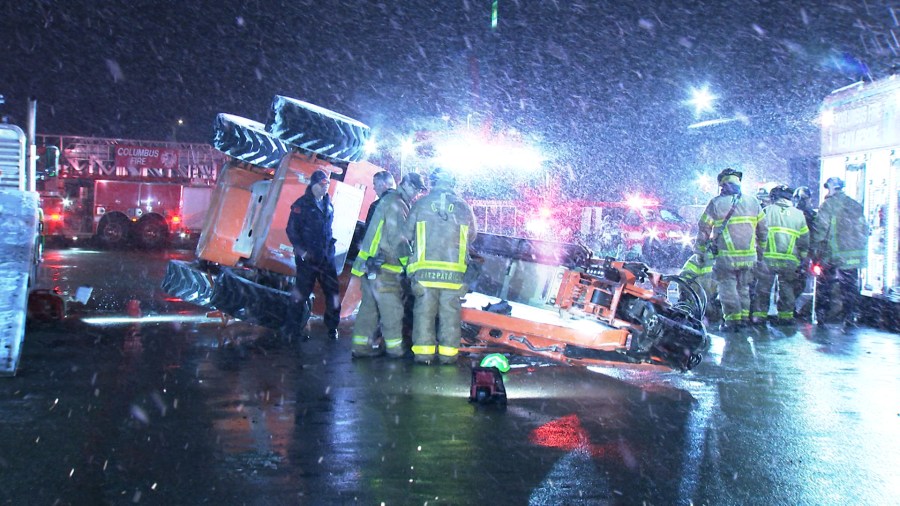 Equipment accident leaves one in life-threatening condition