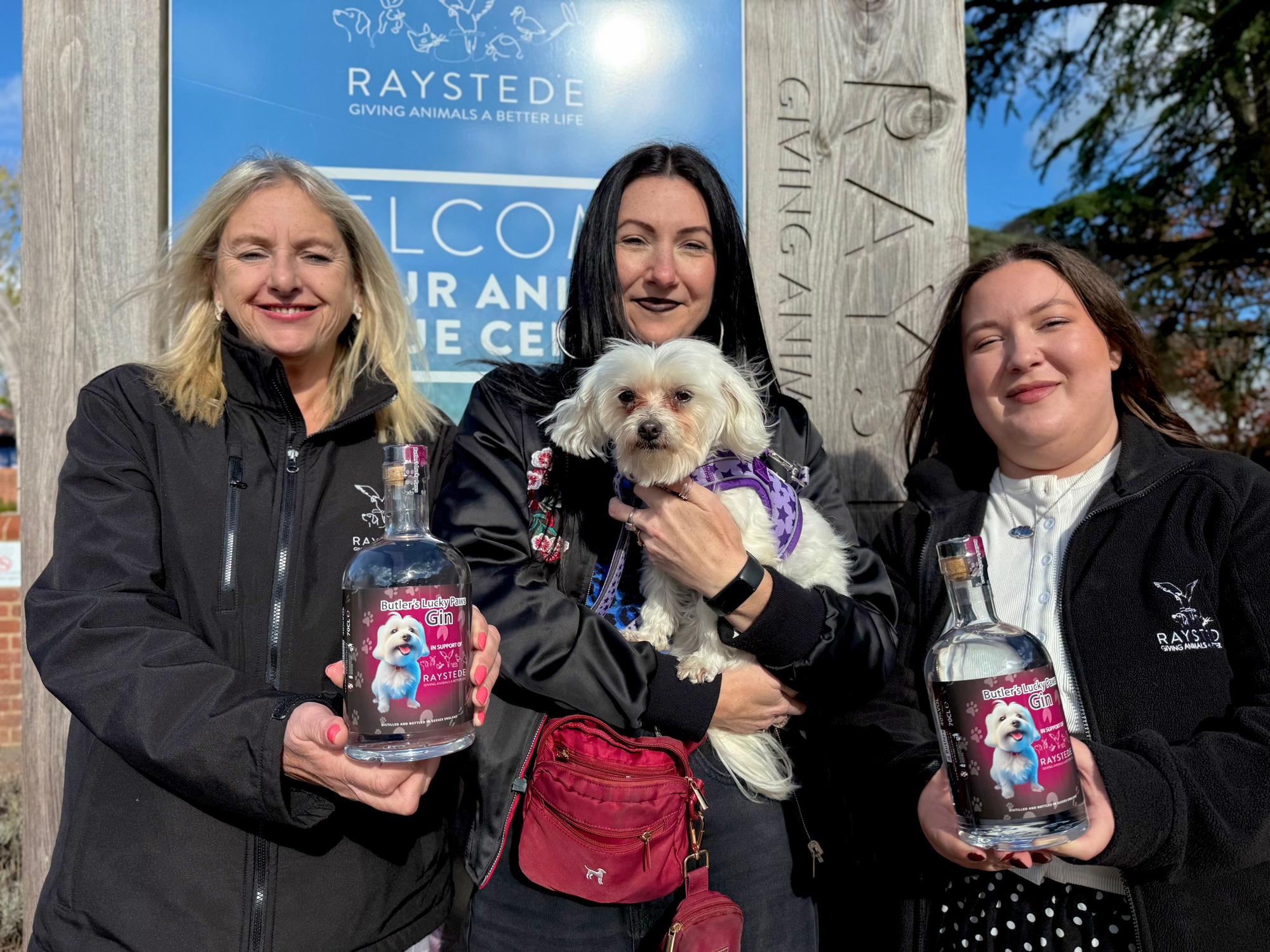 Butler’s Lucky Paws Gin launches in support of Raystede