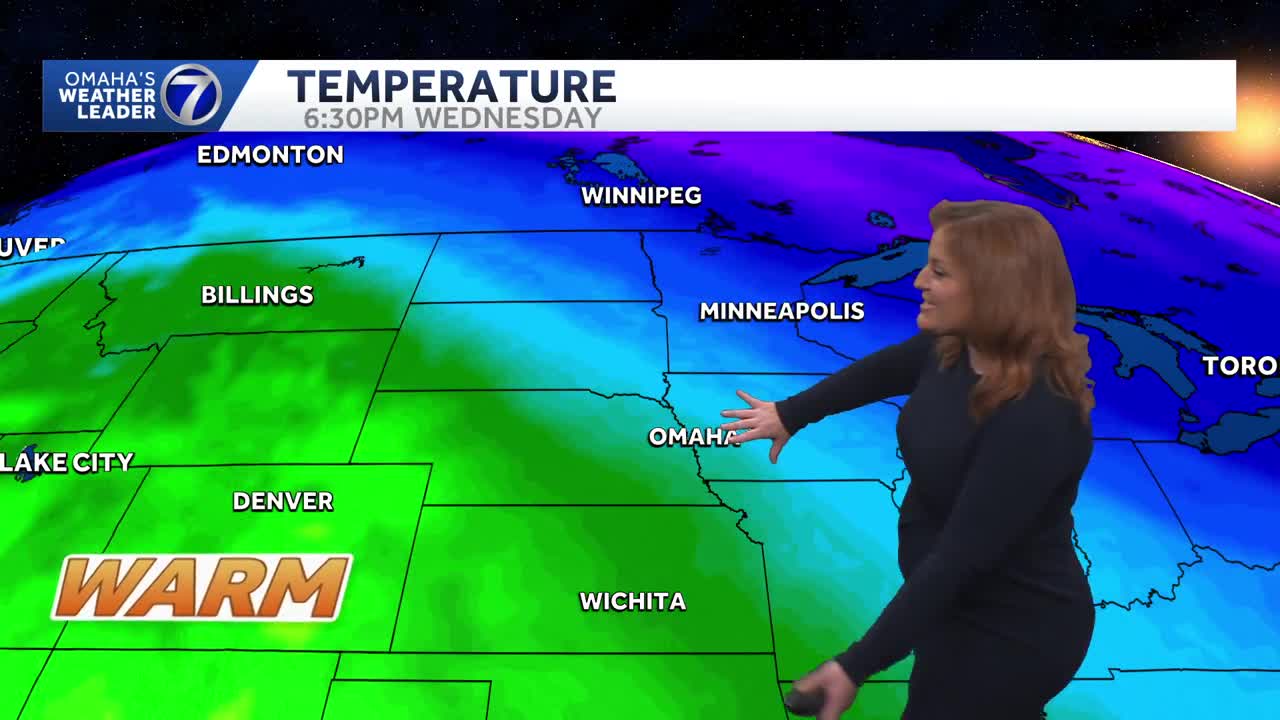 Cold Monday for Omaha area