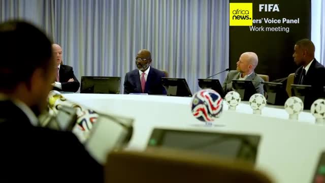 Liberian icon George Weah calls on fans to join the fight to rid ...