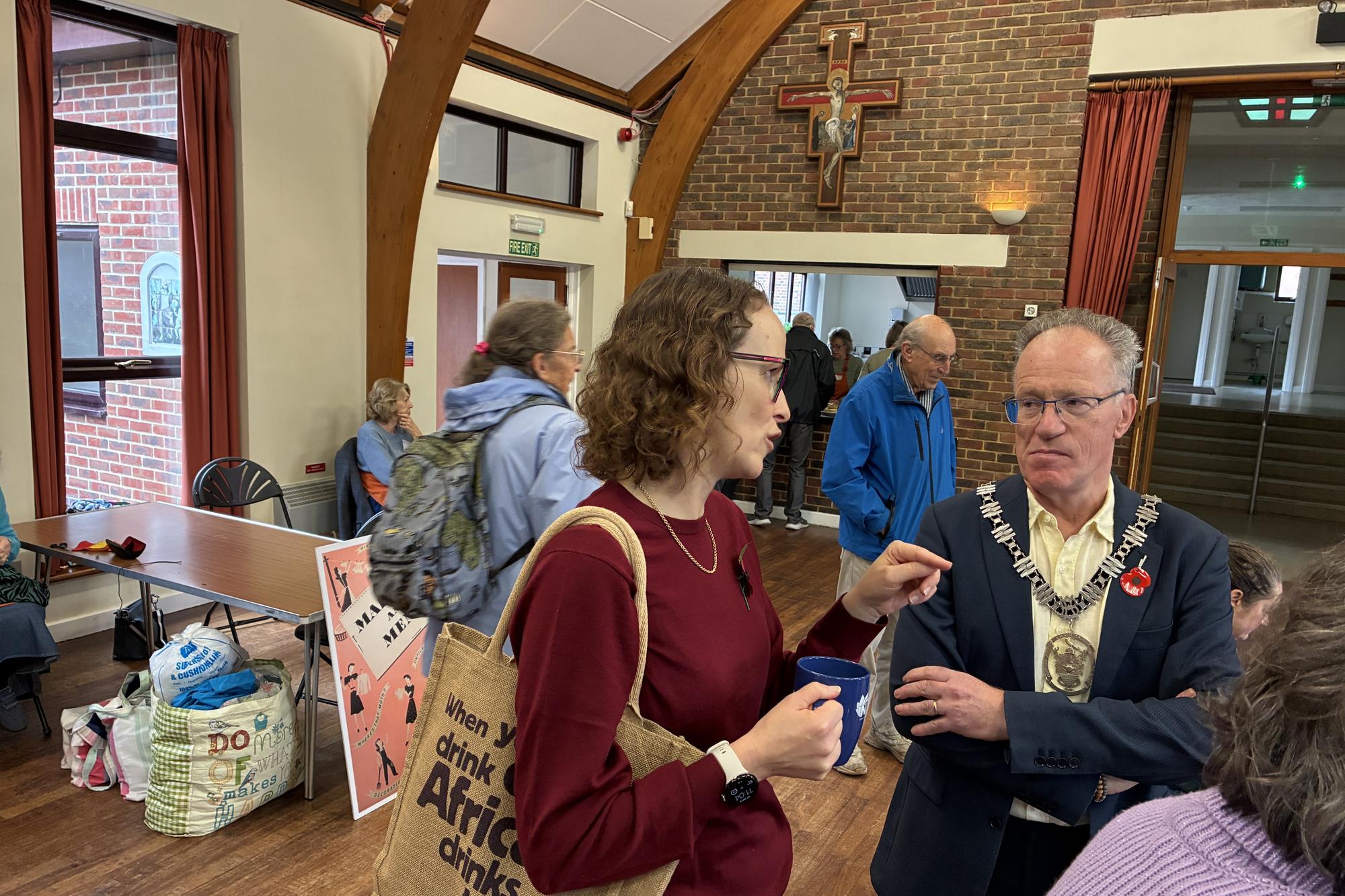 Burgess Hill Repair Café successfully reopens at new venue