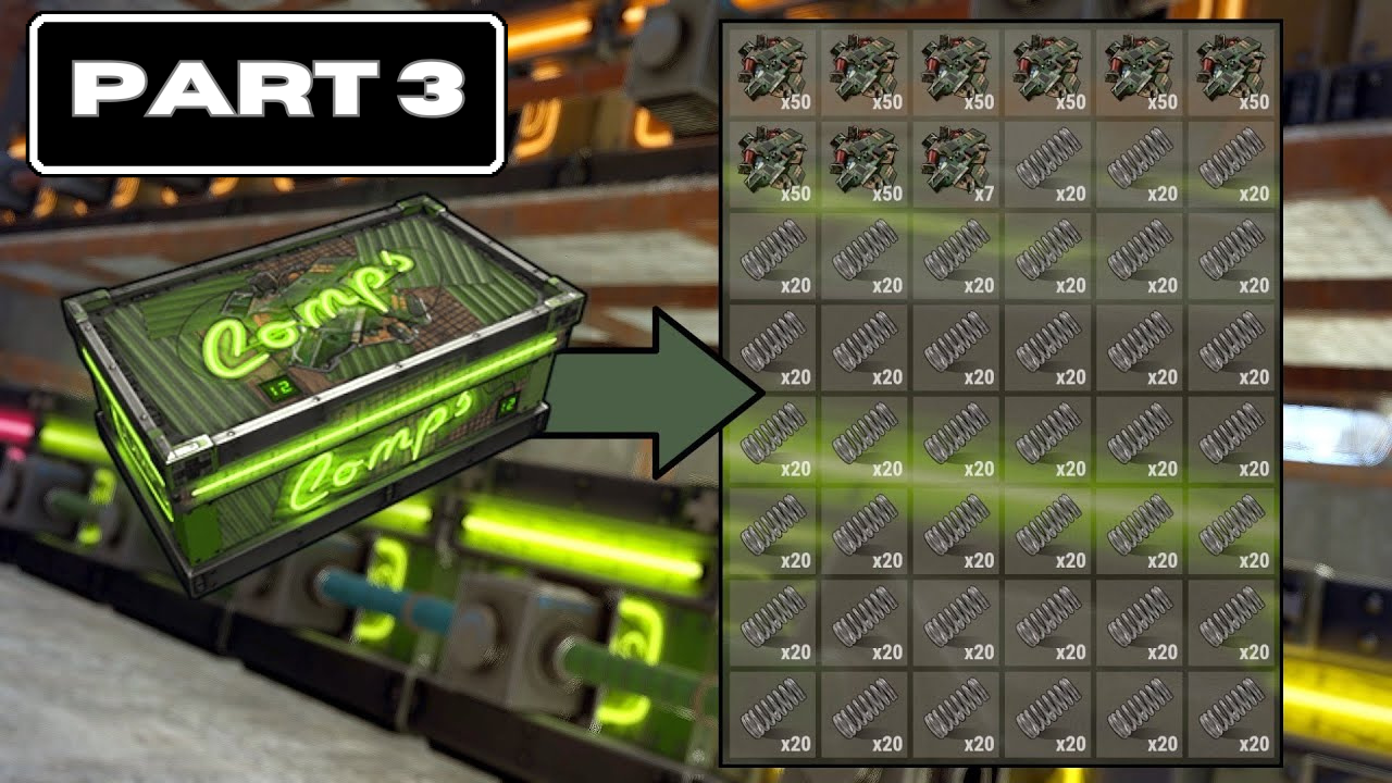 Finding 10,000 Scrap in ZERG Neighbors' Open-Core Base - Part 3