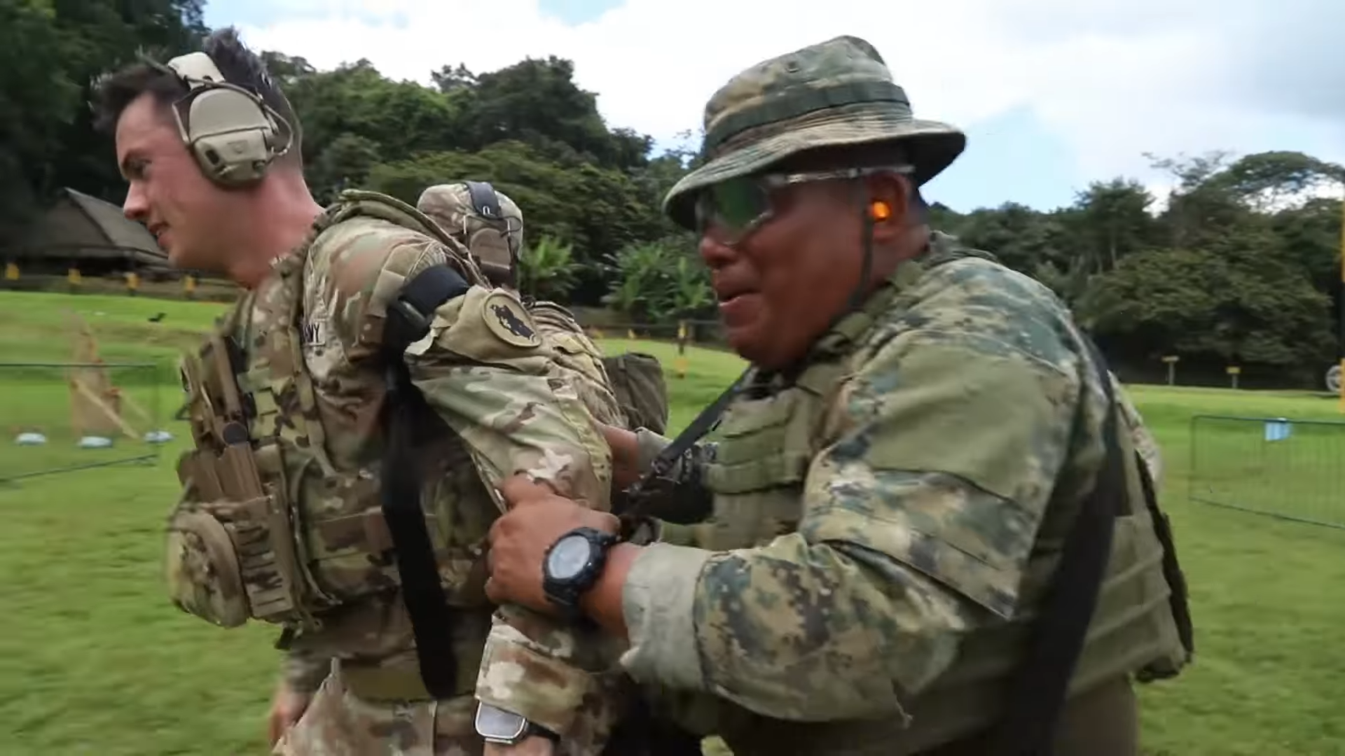 U.S. Airmen and Panamanian Units Conduct Joint Range Operations