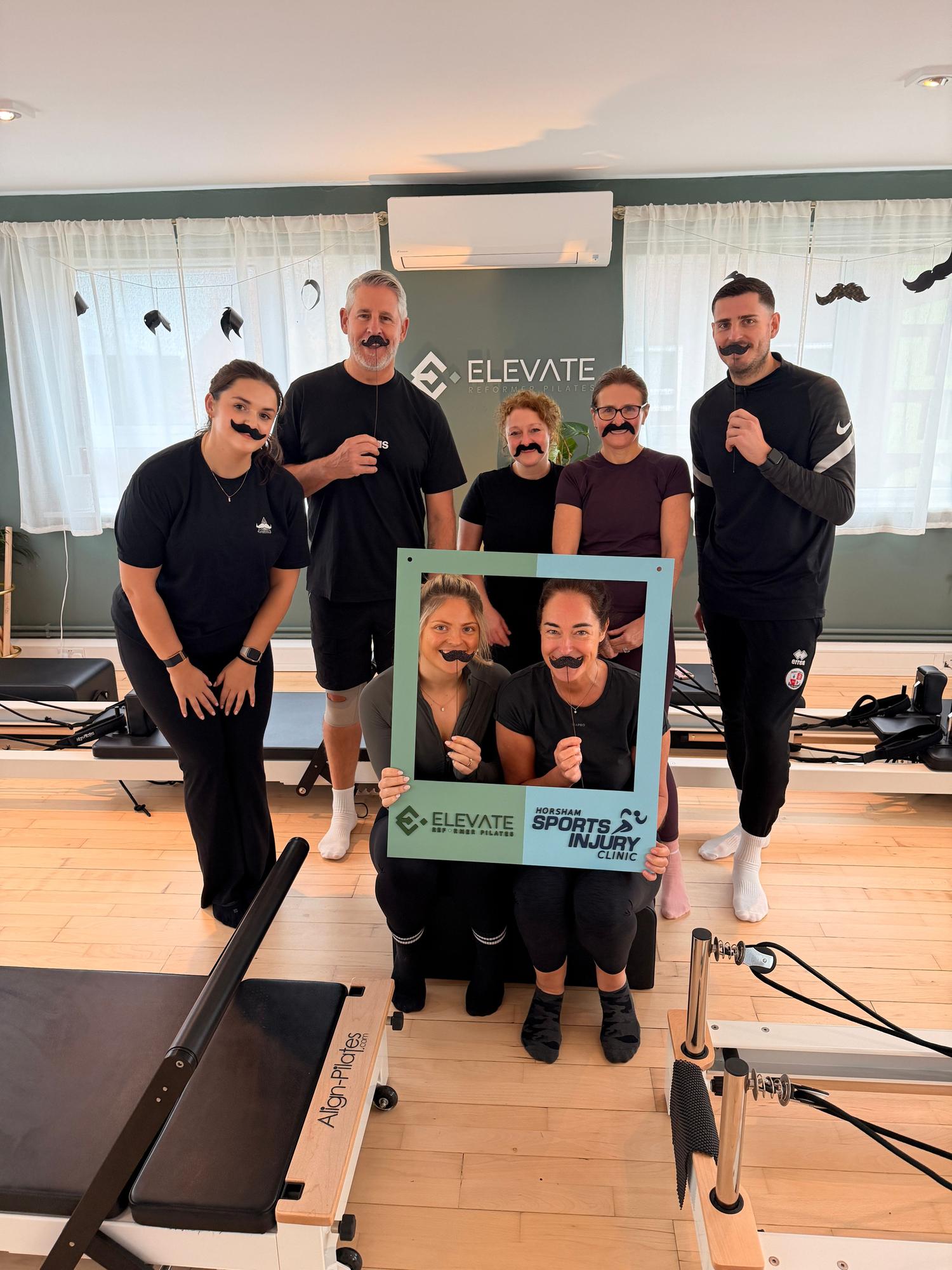 Horsham Reformer pilates studio raises over £2,000 for Movember with 12 ...