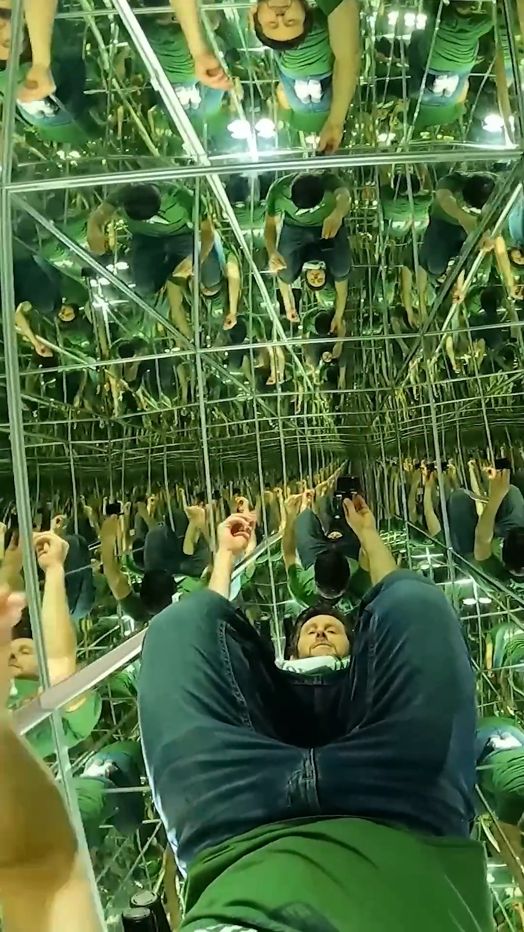 A room made completely out of mirrors