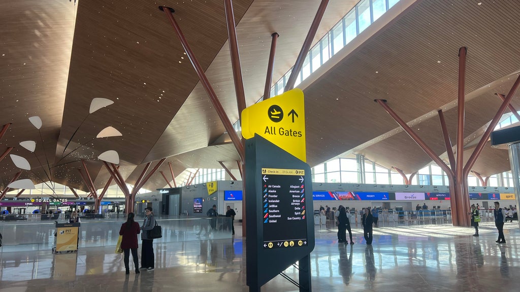 What it's like inside Pittsburgh's new airport terminal, opening Tuesday