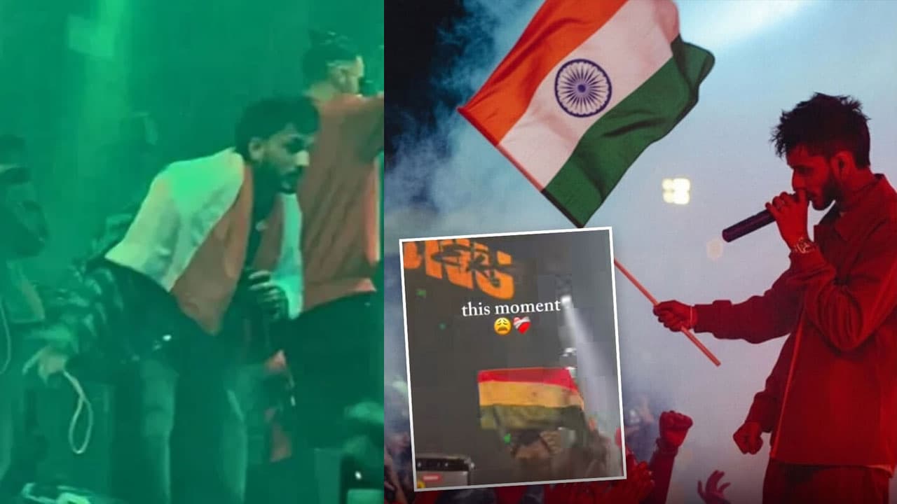 Pakistani Rapper Talha Anjum ने लहराया तिरंगा, विरोध हुआ तो दिया करारा जवाब