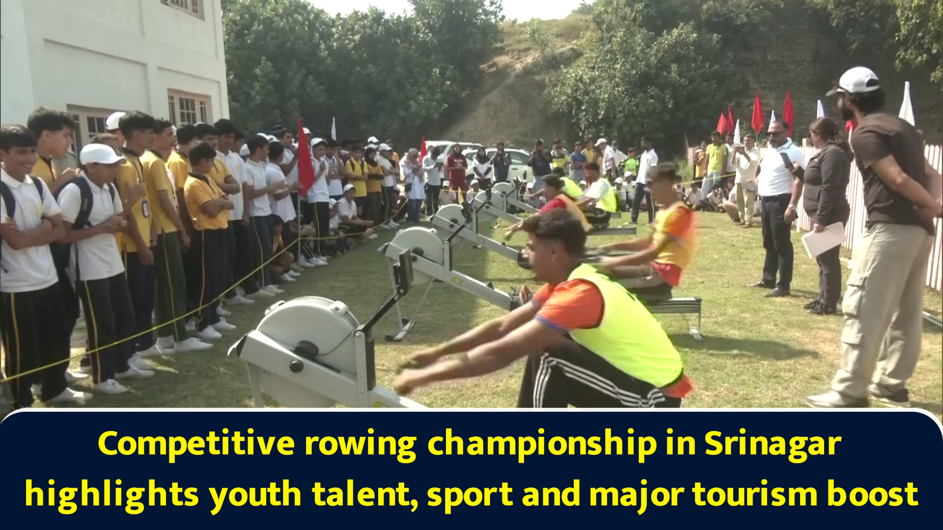 Competitive rowing championship in Srinagar highlights youth talent ...