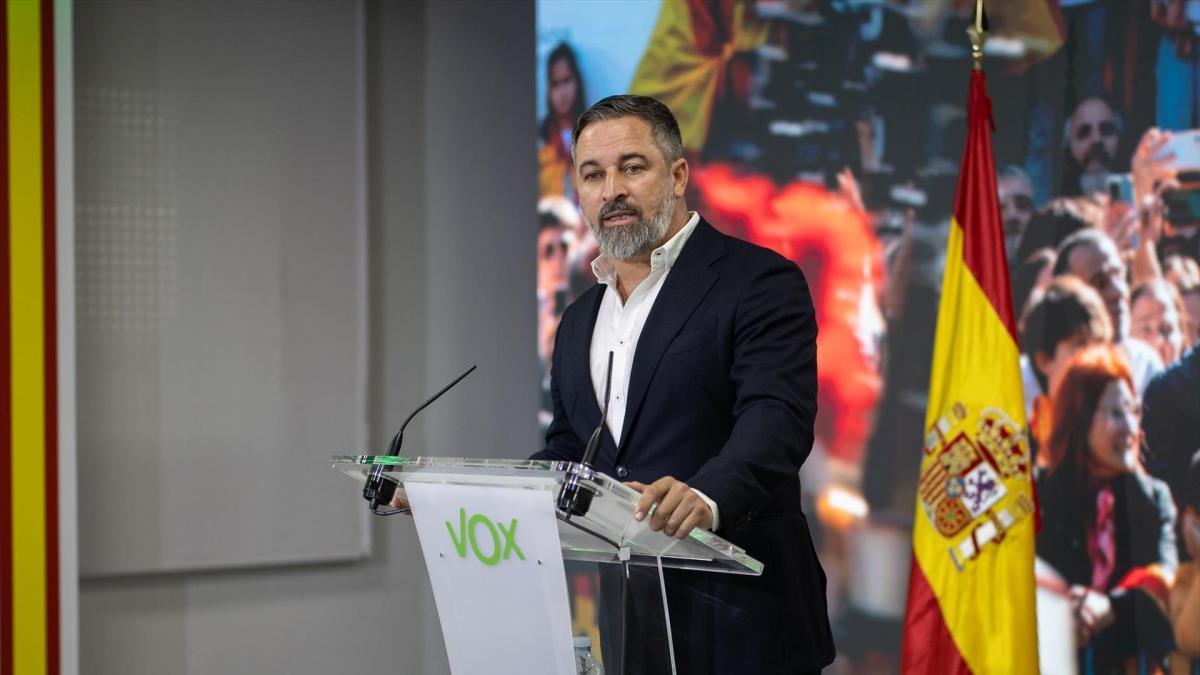 Abascal augura que Sánchez «será el primer presidente de España que ...