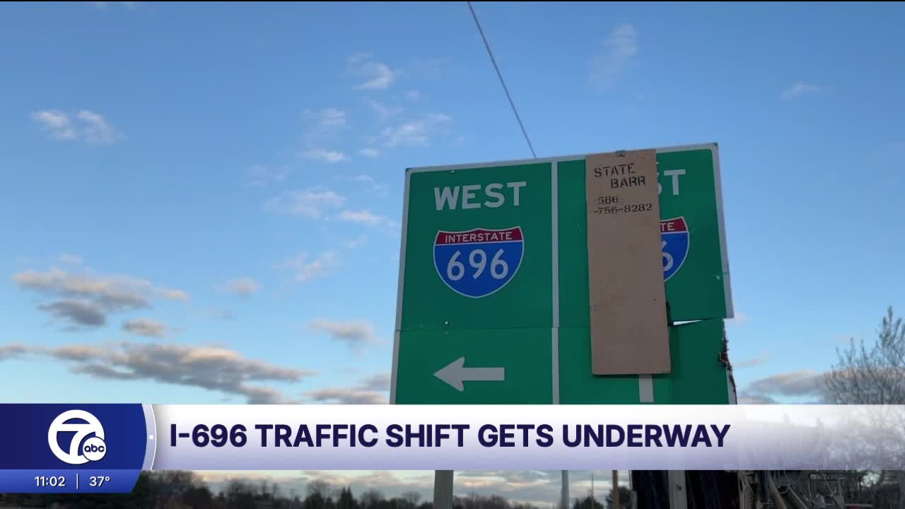 New I-696 ramp closures begin in Oakland County