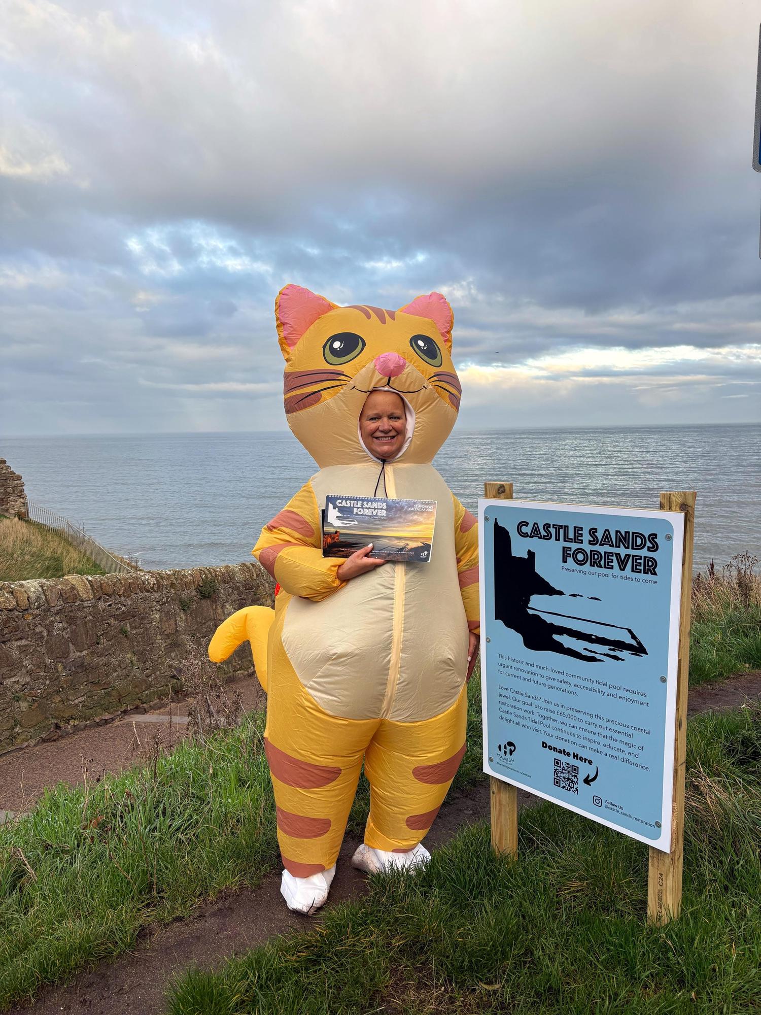 Beloved Hamish McHamish returns to St Andrews streets