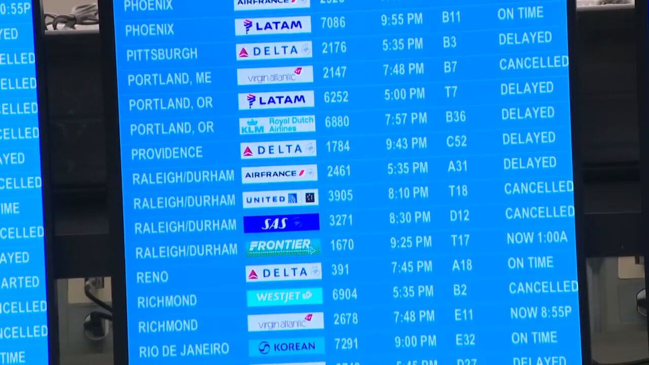 FAA ends flight cuts at Atlanta airport, cancellation numbers going down