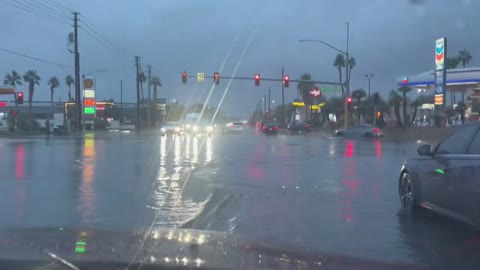 US: Storm Triggers Localized Flooding in Southern Nevada