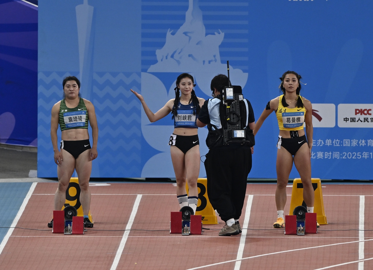 2025全运会田径女子100米复赛